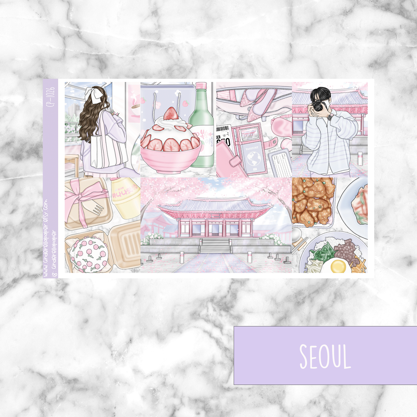 Seoul - Ultimate Sticker Kit