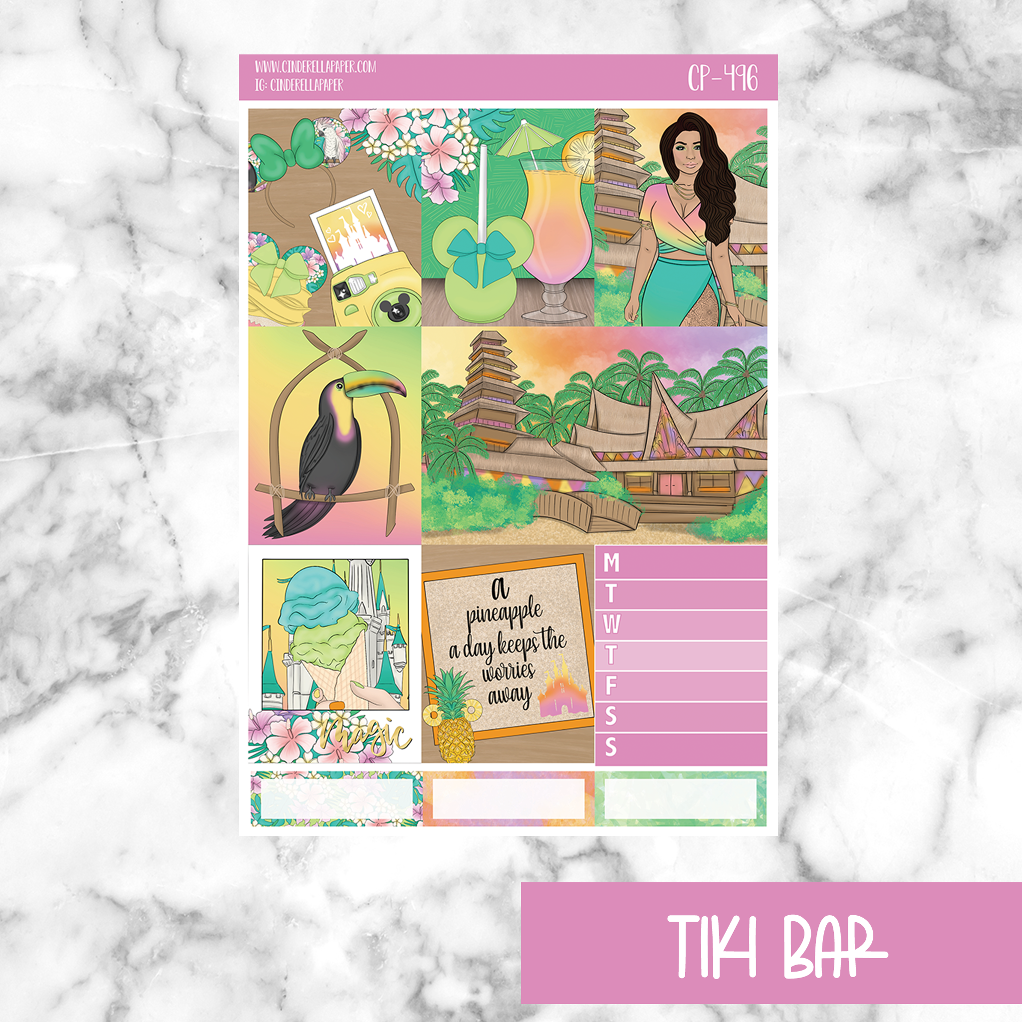 Tiki Bar || Weekly Kit