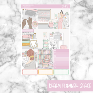 Dream Planner Space || Weekly Kit