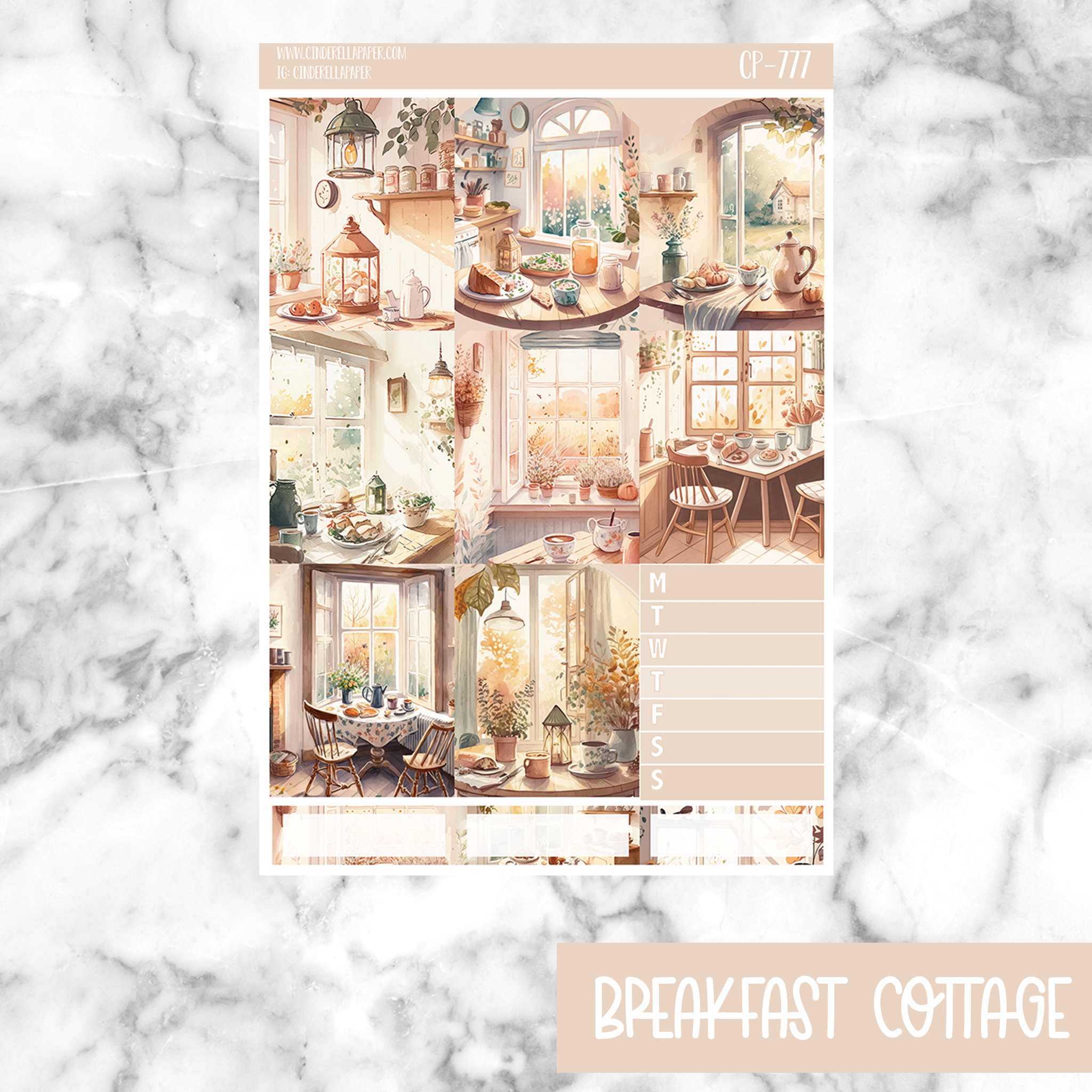Breakfast Cottage || Weekly Kit