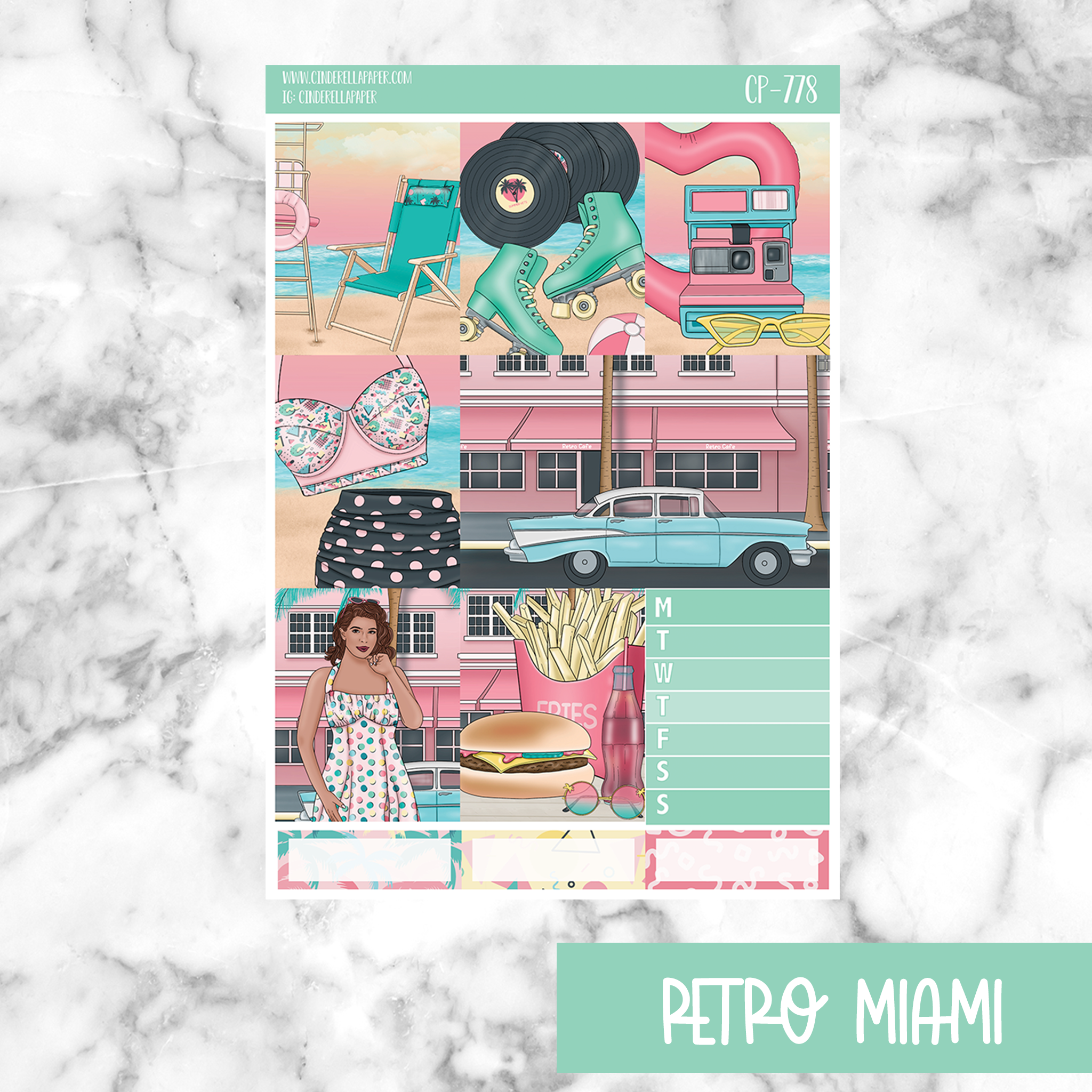 Retro Miami || Weekly Kit